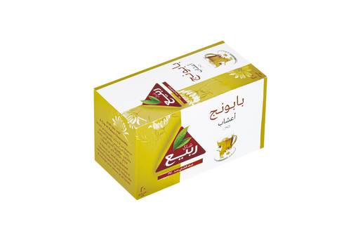 أعشاب ربيع  بابونج ظروف مغلفة 20 كيس