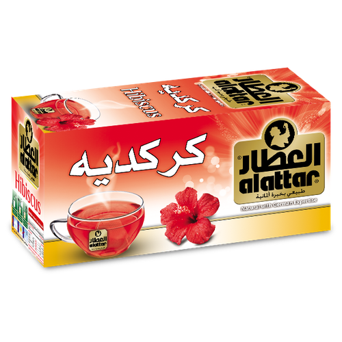 اعشاب العطار كركدية ظروف مغلفة 20 كيس