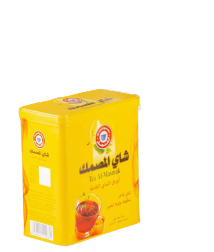 شاي المصمك اسود علبة معدنية - خشن 400 جرام