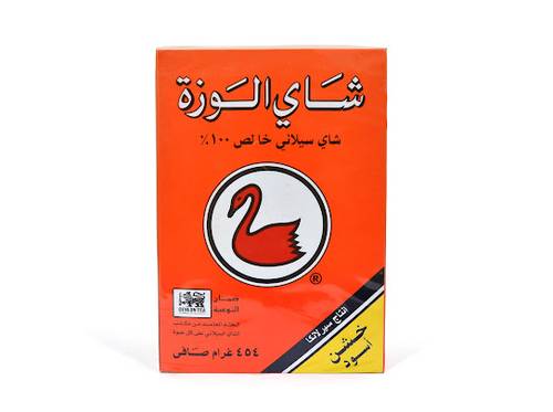 شاي الوزة اسود علبة كرتون - خشن 454 جرام