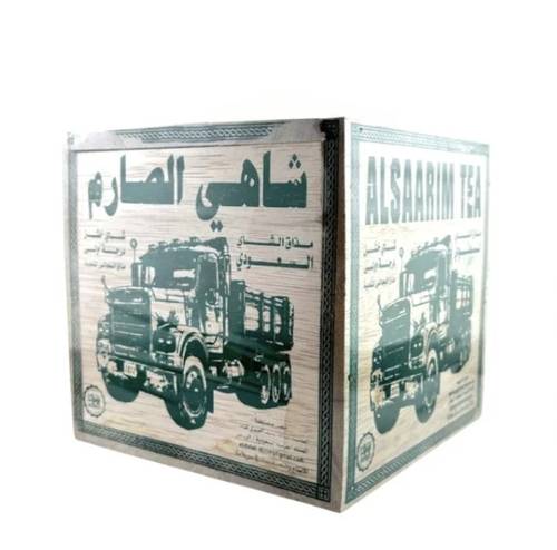 شاي الصارم اسود المذاق السعودي صندوق خشب - خشن 250 جرام