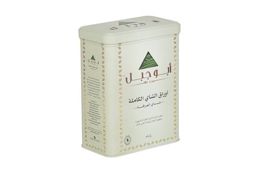 شاي أبوجبل اسود علبة معدنية - ورقة طويلة 200 جرام