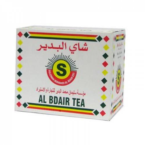شاي البدير اسود علبة كرتون - خشن 1 كيلو