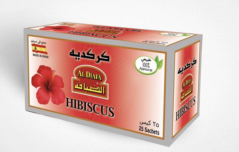 اعشاب الضيافة كركدية ظروف مغلفة 25 كيس