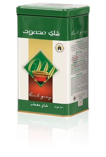 شاي محمود اسود معطر علبة معدنية - خشن 450 جرام