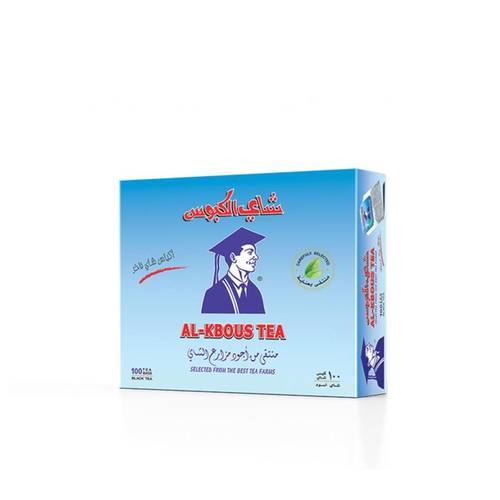 شاي الكبوس اسود ظروف 100 كيس