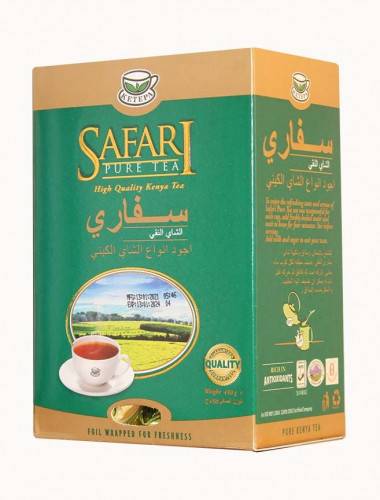 شاي سفاري اسود علبة كرتون - ناعم 450 جرام