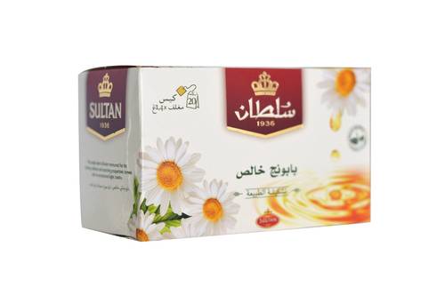 شاي سلطان بابونج خالص ظروف مغلفة 20 كيس