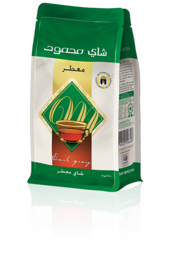 شاي محمود اسود معطر كيس - خشن 200 جرام