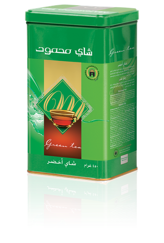 شاي محمود اخضر علبة معدنية - خشن 450 جرام