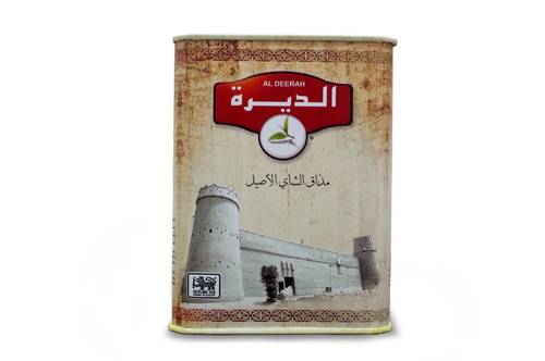 شاي الديرة اسود علبة معدنية - خشن 400 جرام