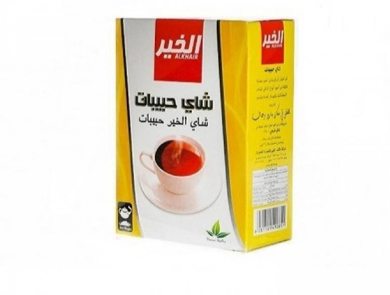 شاي الخير اسود علبة كرتون - حبيبات 450 جرام