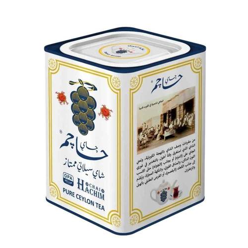 شاي حاجم اسود علبة معدنية OPA - خشن 300 جرام