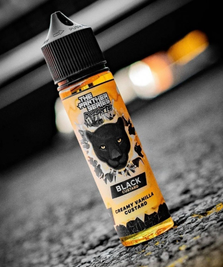 نكهة فيب بنك بانثر كريما فانيلا كسترد ‎ PINK PANTHER CREAMY VANILLA CUSTARD