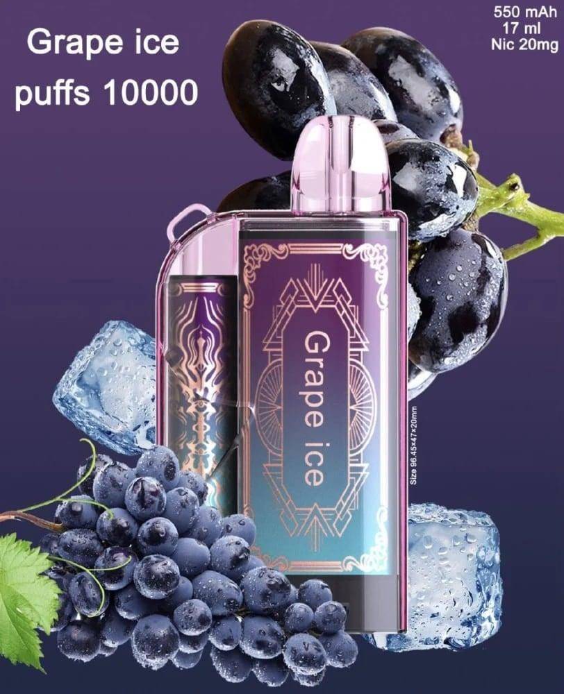 برو مود 10000 سحبه عنب ايس PRO MODE 10000 PUFFS GRAPE ICE