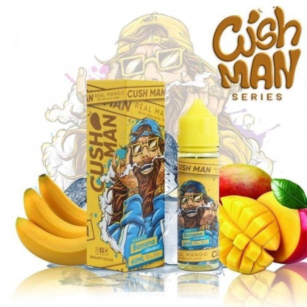 نكهة ناستي كاش مان مانجو و موز CUSH MAN MANGO BANANA