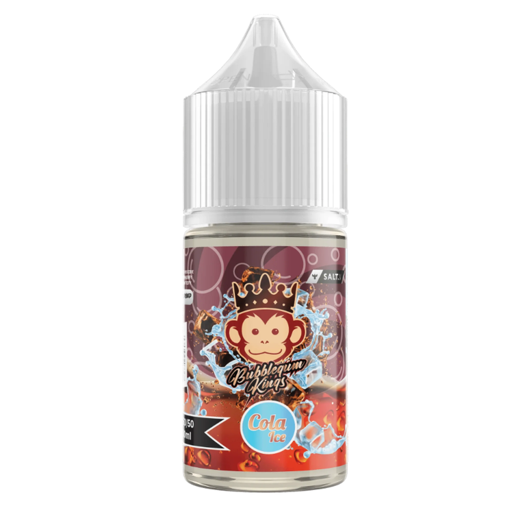نكهة سولت القرد ملك العلكة كولا ايس Bubblegum Kings Cola Ice