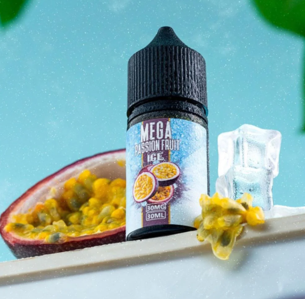 نكهة سولت ميجا باشن فروت ايس Mega Passion Fruit Ice Salt