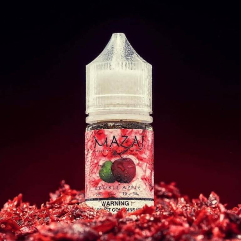 نكهة سولت مزاج معسل تفاحتين MAZAJ Double Apple
