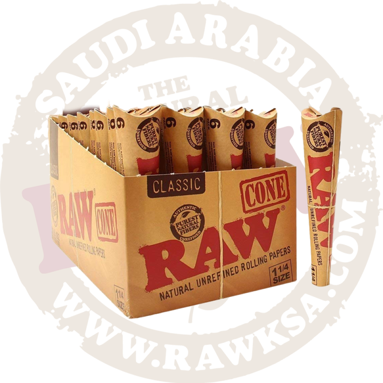 راو كلاسك جاهز حجم 1 1/4 RAW Cone Classic 1/4