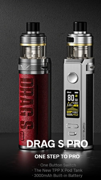 دراق اس برو من فوبو VOOPOO Drag S Pro Pod Kit 3000mAh