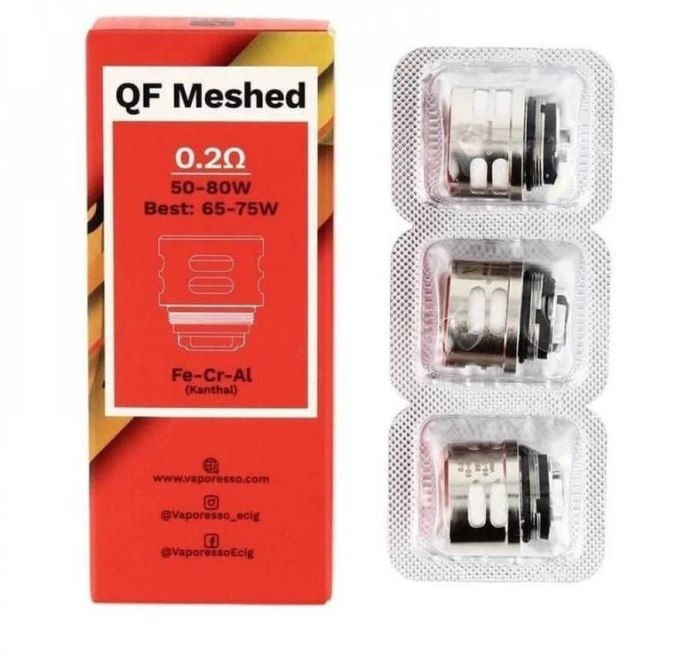 كويلات فابريسو كيو اف ميش Vaporesso SKRR Replacement QF Meshed