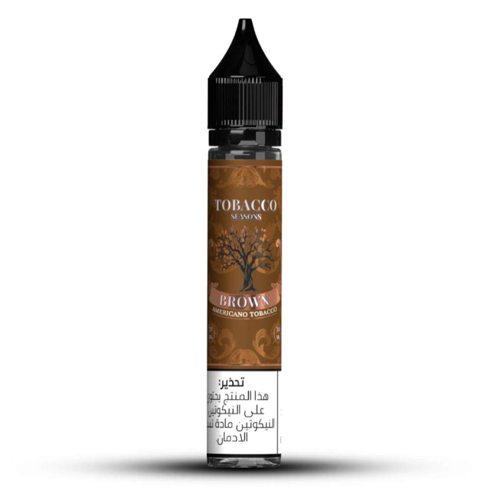 نكهة توباكو سيزون براون امريكانو كوفي توباكو Tobacco Seasons Brown Americano Tobacco