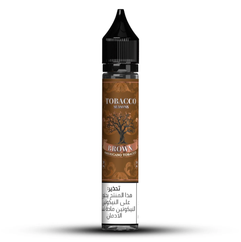 نكهة توباكو سيزون براون امريكانو كوفي توباكو Tobacco Seasons Brown Americano Tobacco