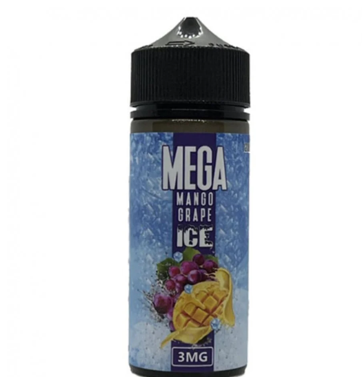 نكهة فيب ميجا مانجو عنب ايس - 120 مل - MEGA Mango Grape ICE