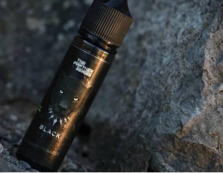نكهة فيب النمر الاسود بلاك بانثر فانيلا توباكو DR. Vapes Pink Panther Black Creamy Tobacco