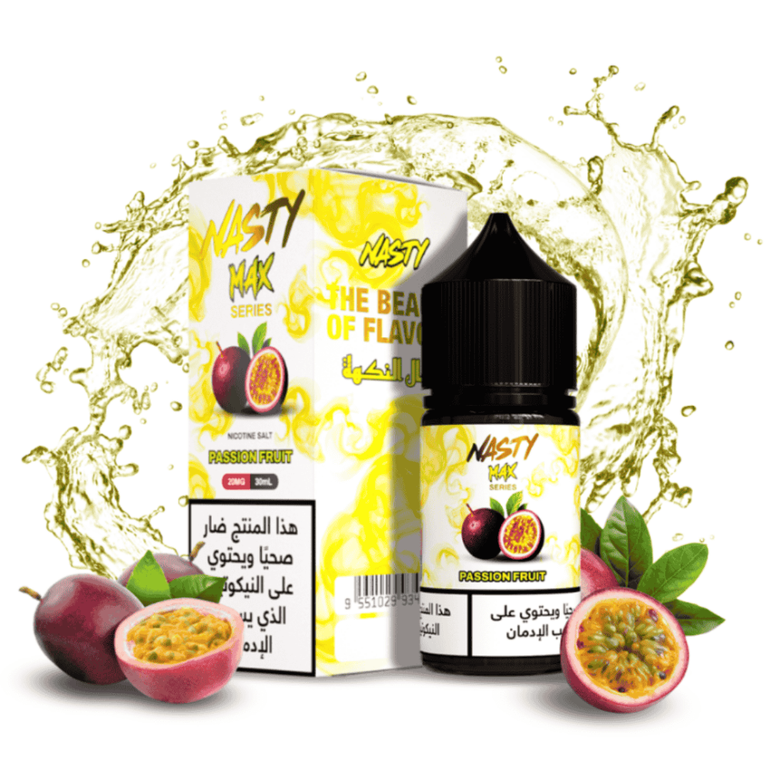 نكهة ناستي ماكس باشن فروت Nasty Max Passion Fruit