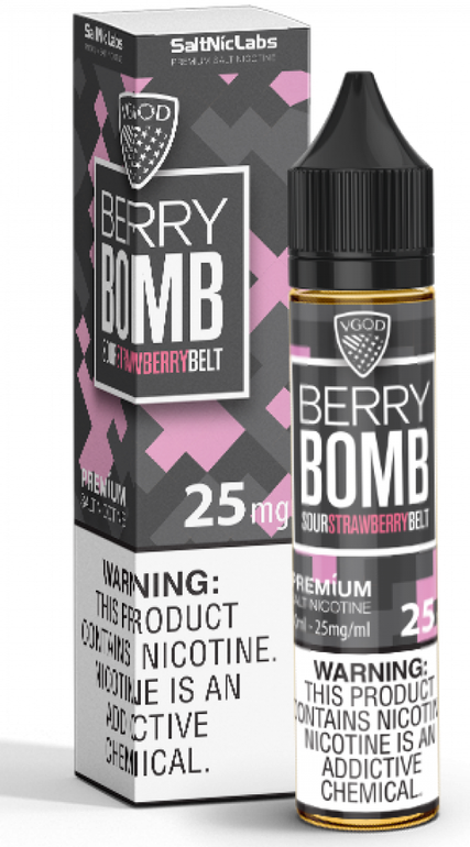نكهة سولت فيقود قنبلة الفراولة Bomb Berry Strawberry VGOD