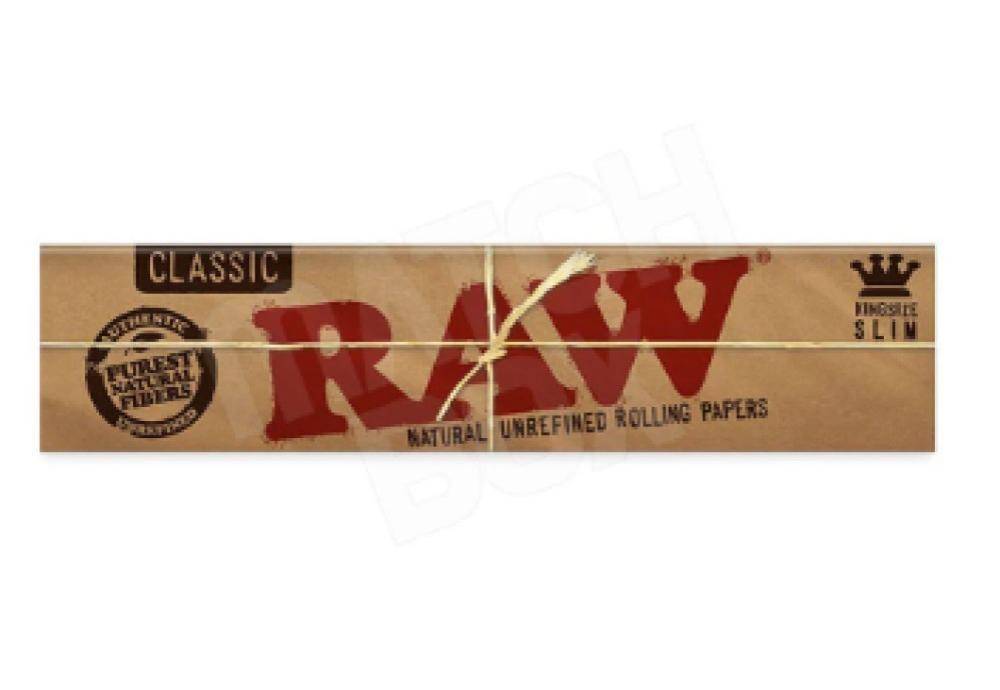ورق راو كلاسيك حجم ملكي كبير RAW classic king size slim