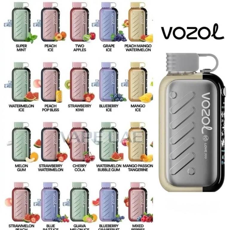 فوزول جير 40 ألف سحبة نيكوتين 20 مج - 50 مج | VOZOL GEAR 40K 50mg-20mg