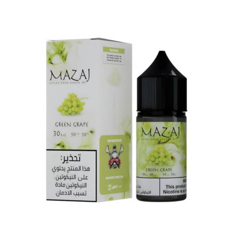 نكهة مزاج عنب اخضر سولت نيكوتين