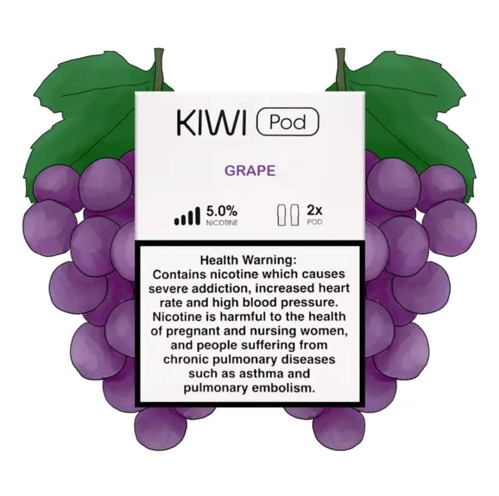 بود كيوي نكهة عنب 50MG KIWI Prefilled Pod – GRAPE 50MG