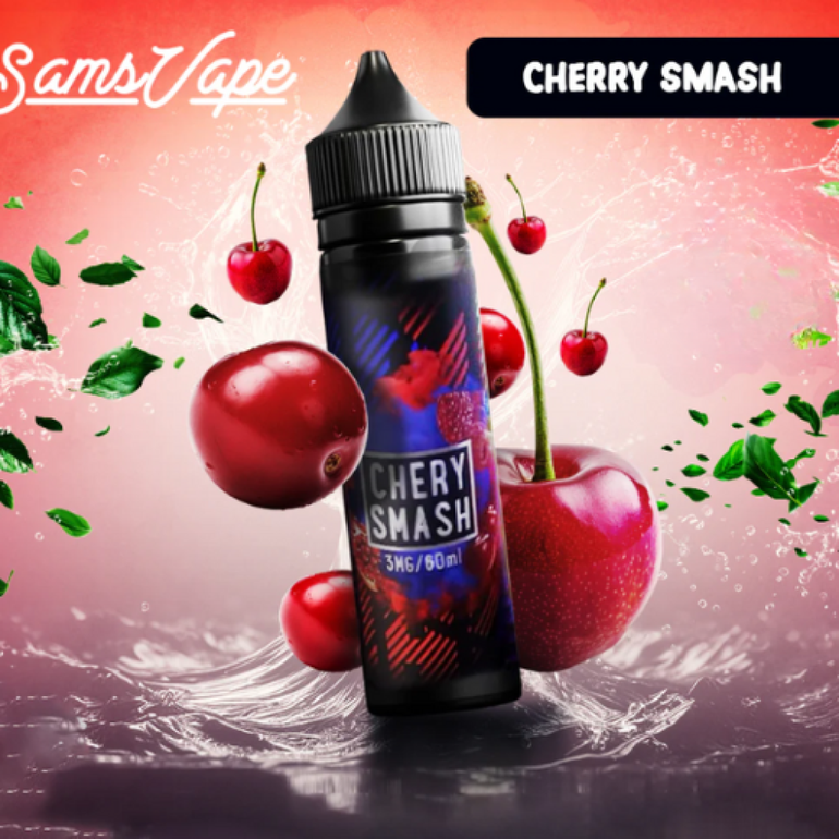 نكهة فيب كرز من سامز فيب Cherry Smash Sams Vape