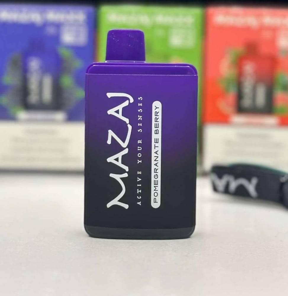 MAZAJ MAXX سحبة سيجارة مزاج ماكس اكس 10000 شفطة  عدة نكهات استخدام مره واحده
