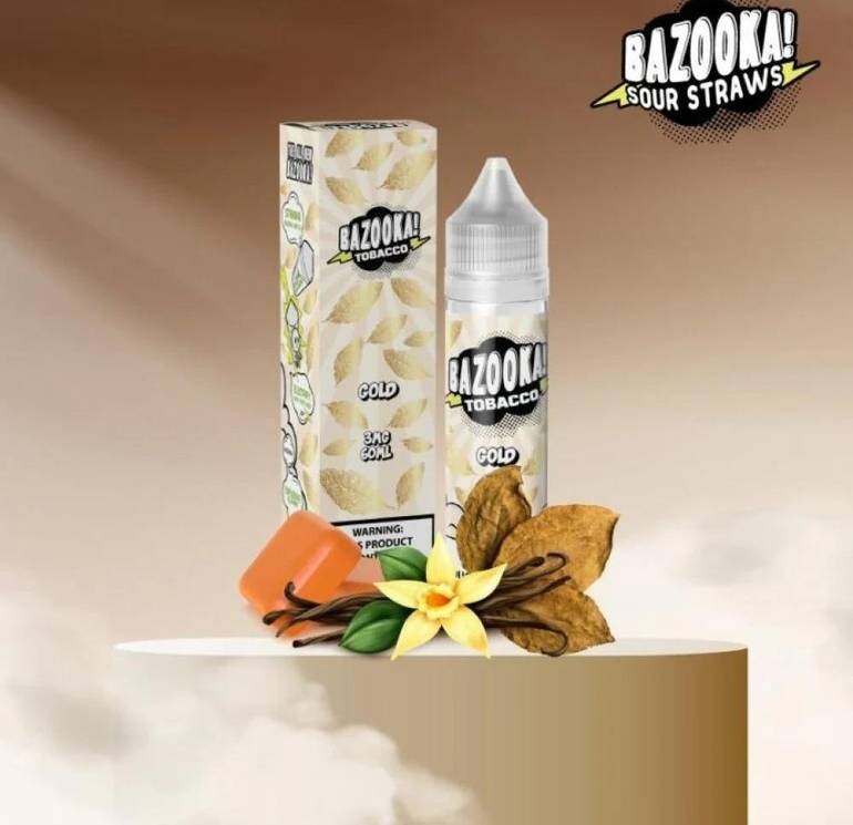 نكهة فيب بازوكا جولد توباكو ب BAZOOKA TOBACCO GOLD