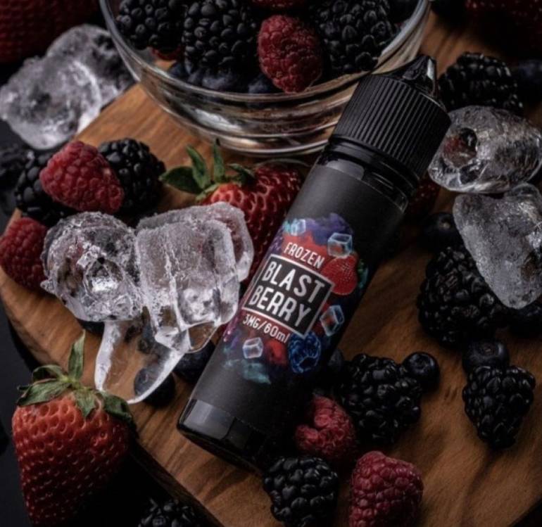 نكهة فيب انفجار التوت القوية بلاست بيري بارد Blast Berry FROZEN Vape