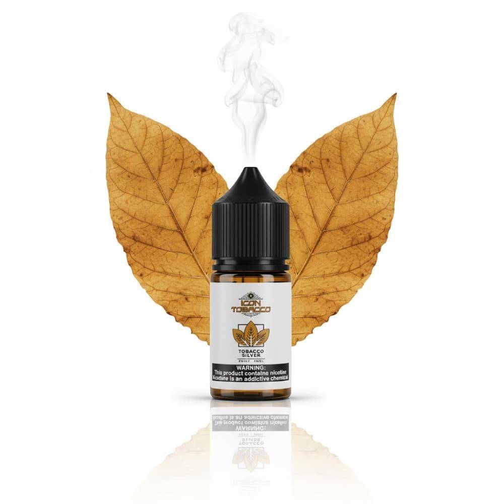 نكهة توباكو سلفر من ايكون فيبر سولت نيكوتين ICON VAPER