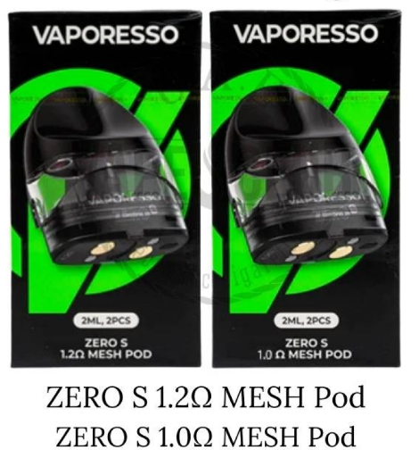 بودات سحبة زيرو اس VAPORESSO ZERO S Replacement Pods