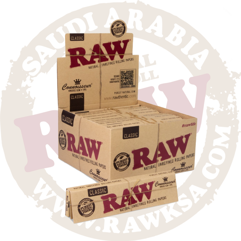كلاسك كنج + فلاتر RAW Classic KS + Tips