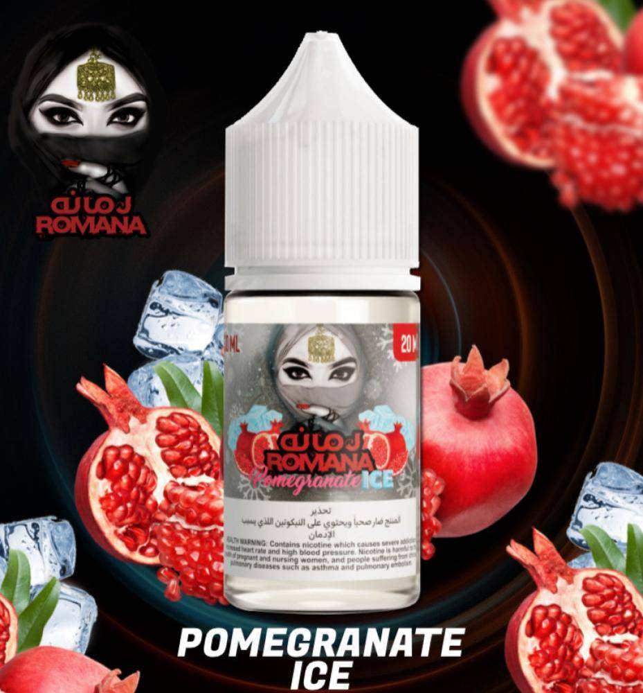 نكهة رمانه رمان بارد - ROMANA POMEGRANATE ICE