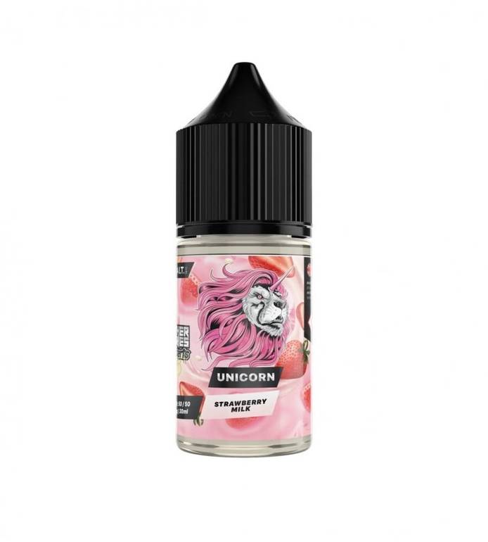 نكهة سولت بينك بانثر يونيكورن حليب فراولة -Pink Panther Unicorn Strawberry Milk