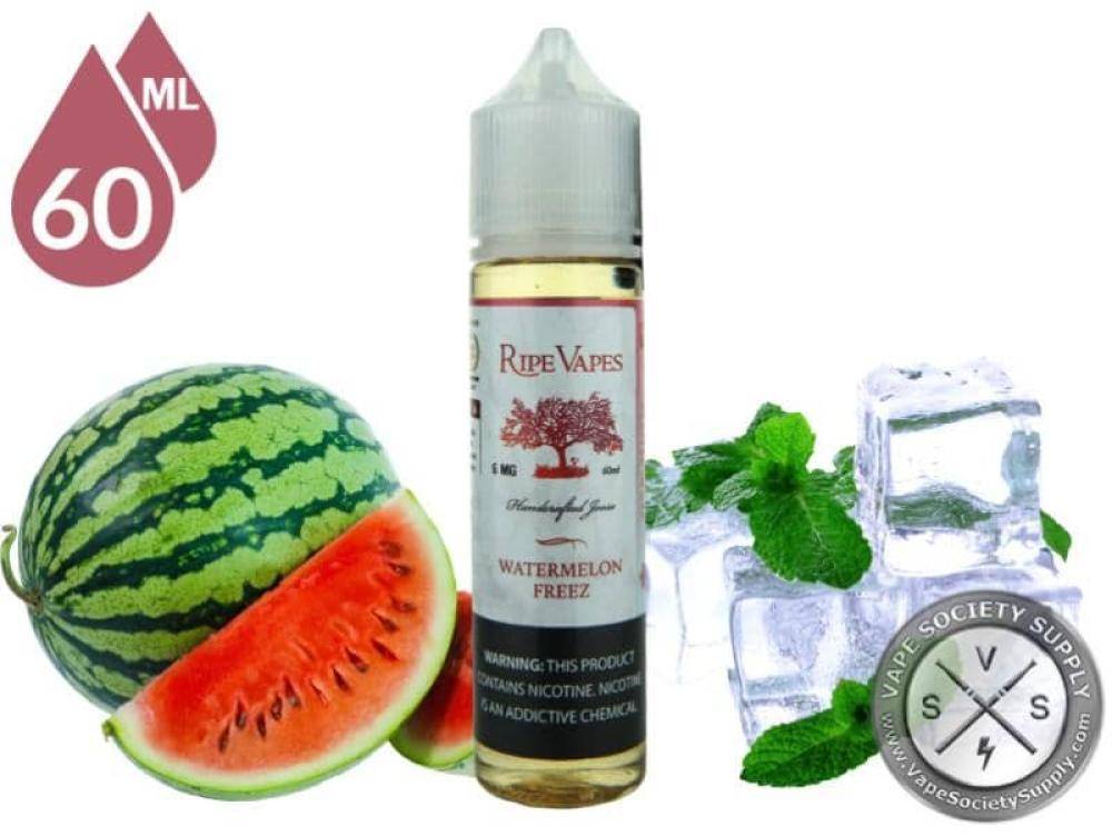 VCT RIPE VAPES نكهة فيب بطيخ ايس في سي تي من رايب فيبز