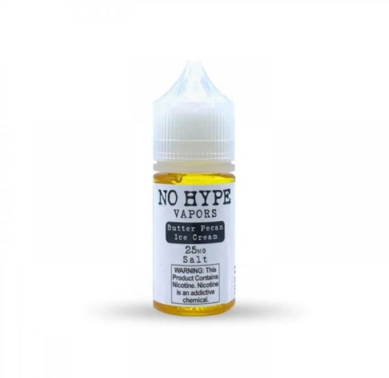 نكهة نو هايب زبدة البيكان و الايس كريم NO HYPE VAPORS BUTTER PECAN ICE