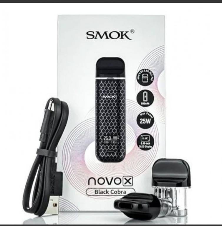 جهاز سموك نوفو اكس SMOK NOVO X بطارية: 800 مللي أمبير