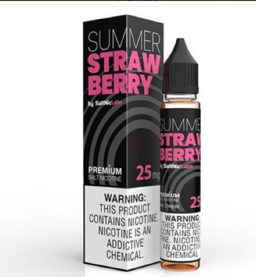 نكهة سولت فراولة الصيف Summer Strawberry VGOD