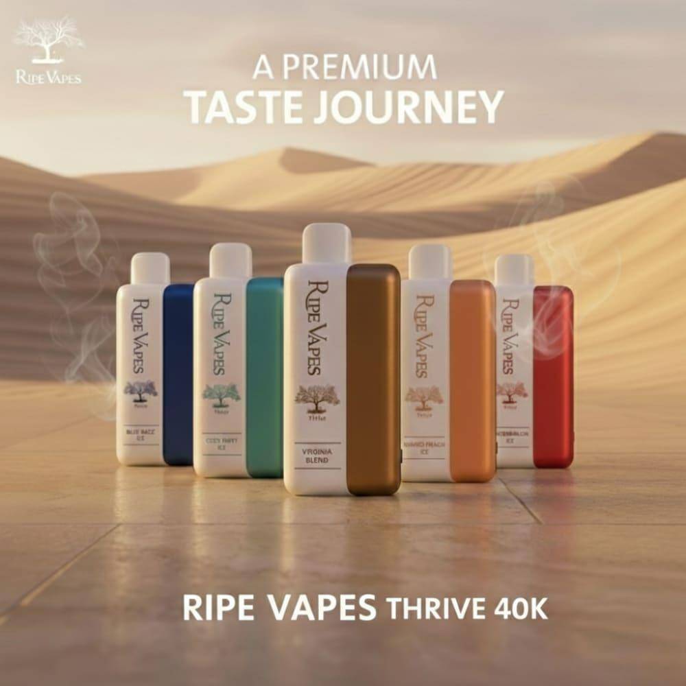 سحبة رايب فيب ثرايف 40 الف موشة Ripe Vapes THRIVE 40K Puffs